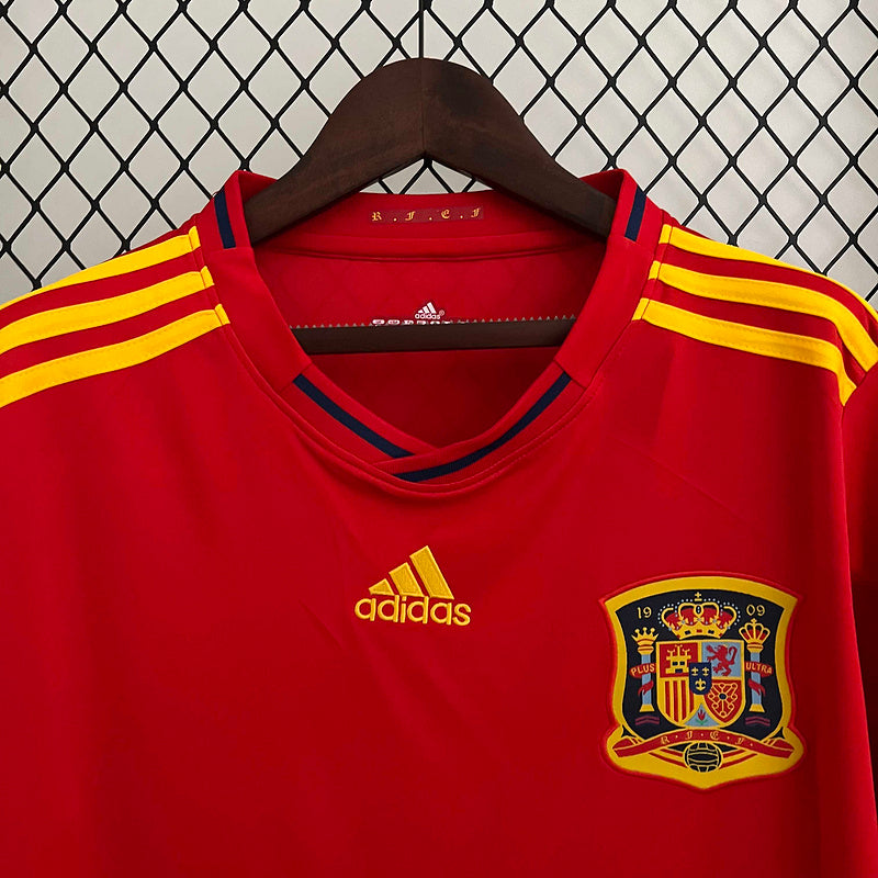 Spain Home Jersey 2010 Retro - CalcioVivo
