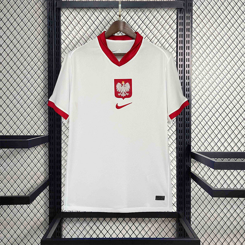 Poland Home Jersey 2024 - CalcioVivo