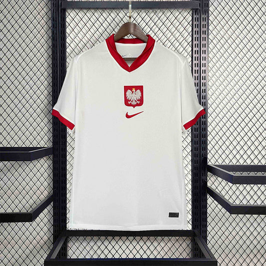 Poland Home Jersey 2024 - CalcioVivo