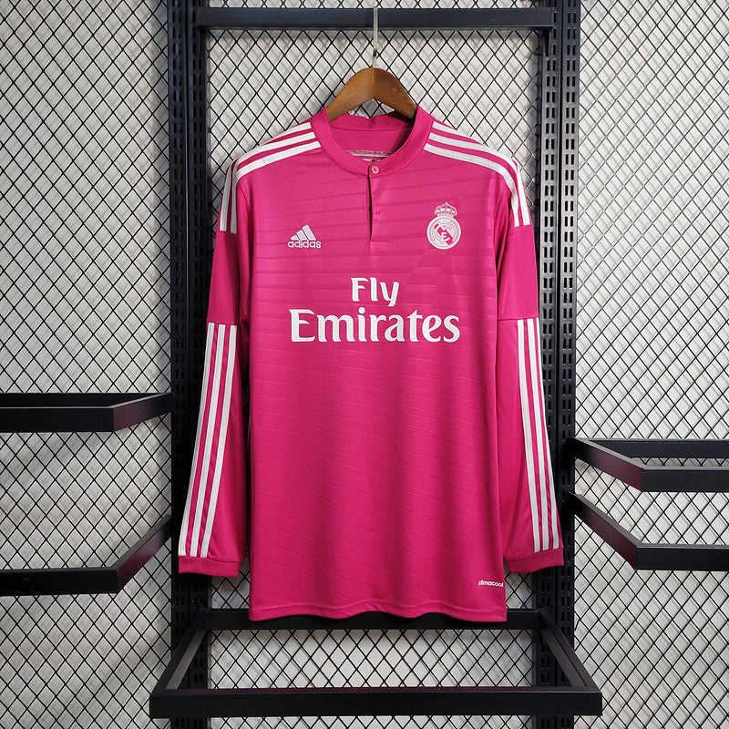 Real Madrid Away Jersey 14/15 Retro Long Sleeve - CalcioVivo