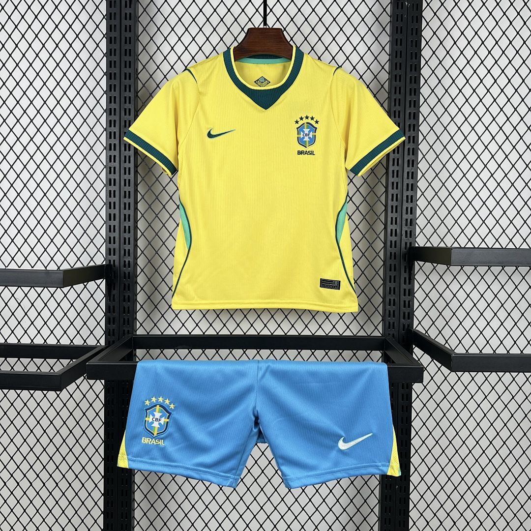 Kit Bambino Brasile Home 2026 | Kit da Calcio - CalcioVivo
