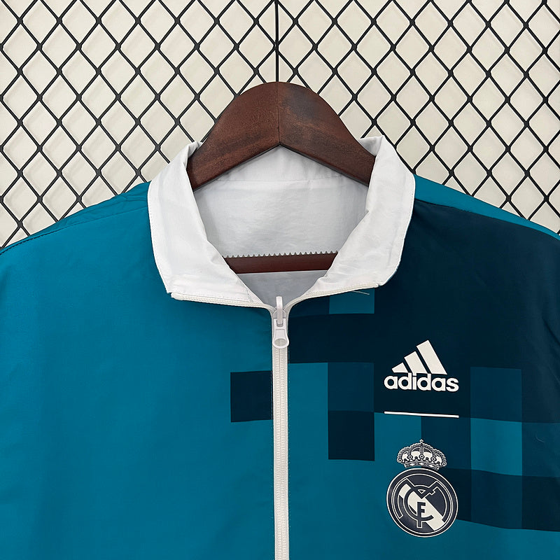 Real Madrid Retro 17/18 Windbreaker Reversible - CalcioVivo