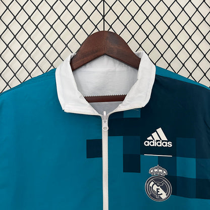 Real Madrid Retro 17/18 Windbreaker Reversible - CalcioVivo