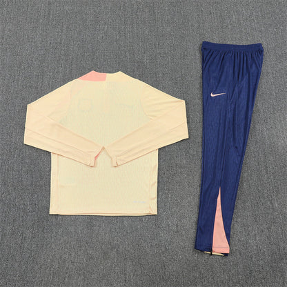 Tracksuit Barcelona Beige/Blue Training 25/26