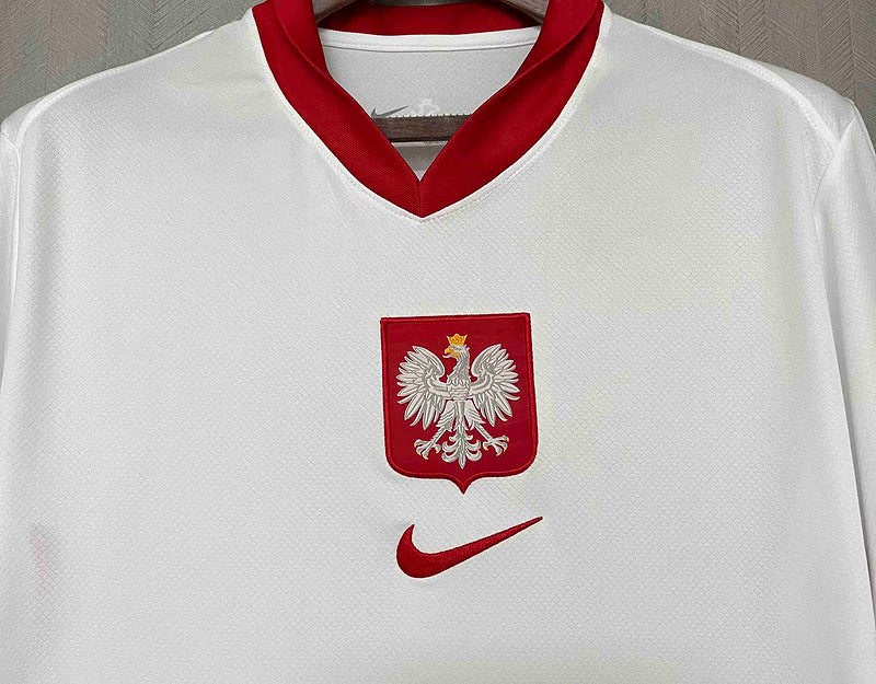 Poland Home Jersey 2024 - CalcioVivo
