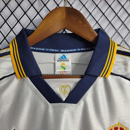 Real Madrid Home Jersey 98/00 Retro - CalcioVivo