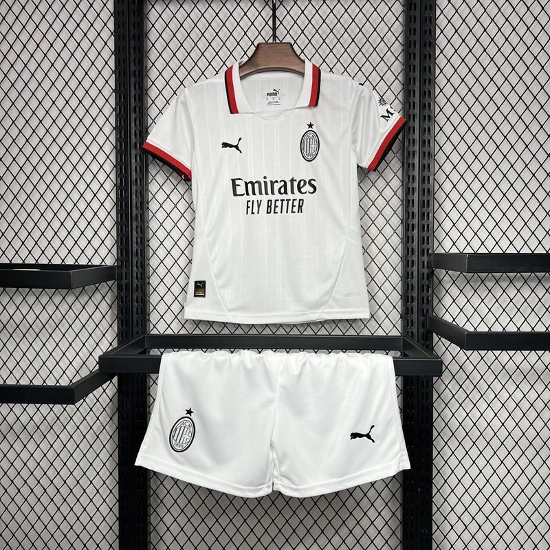 Milan Away 24/25 Kit Kids - CalcioVivo