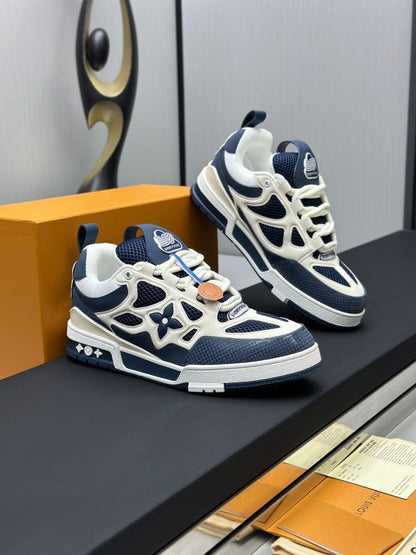 Louis Vuitton Skate Sneakers Blue/White