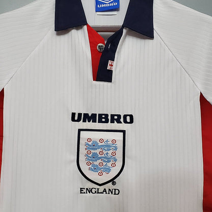 England Home Jersey 1998 Retro - CalcioVivo