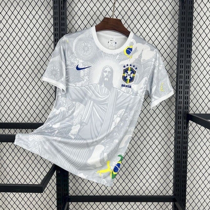 Brazil Christ the Redeemer Special Edition White Jersey 2025