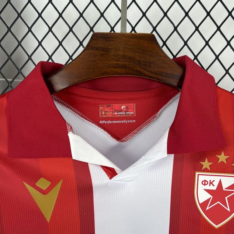 Red Star Belgrade Home Jersey 25/26