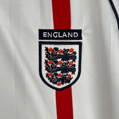 England Home Jersey 2002 Retro - CalcioVivo
