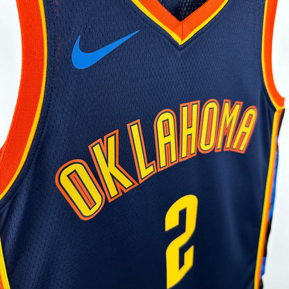 Oklahoma City Thunder City Edition 24/25 NBA Jersey