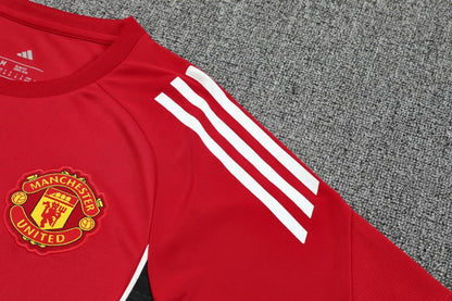 Kit Shirt + Shorts Manchester United Training Red/Black 25/26