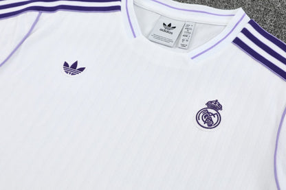 Kit Shirt + Shorts Manchester United Training Purple/White 25/26