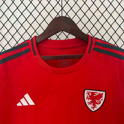 Wales Home Jersey 2024 - CalcioVivo