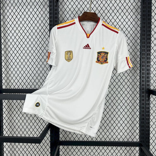 Spain Away Jersey 2010 Retro