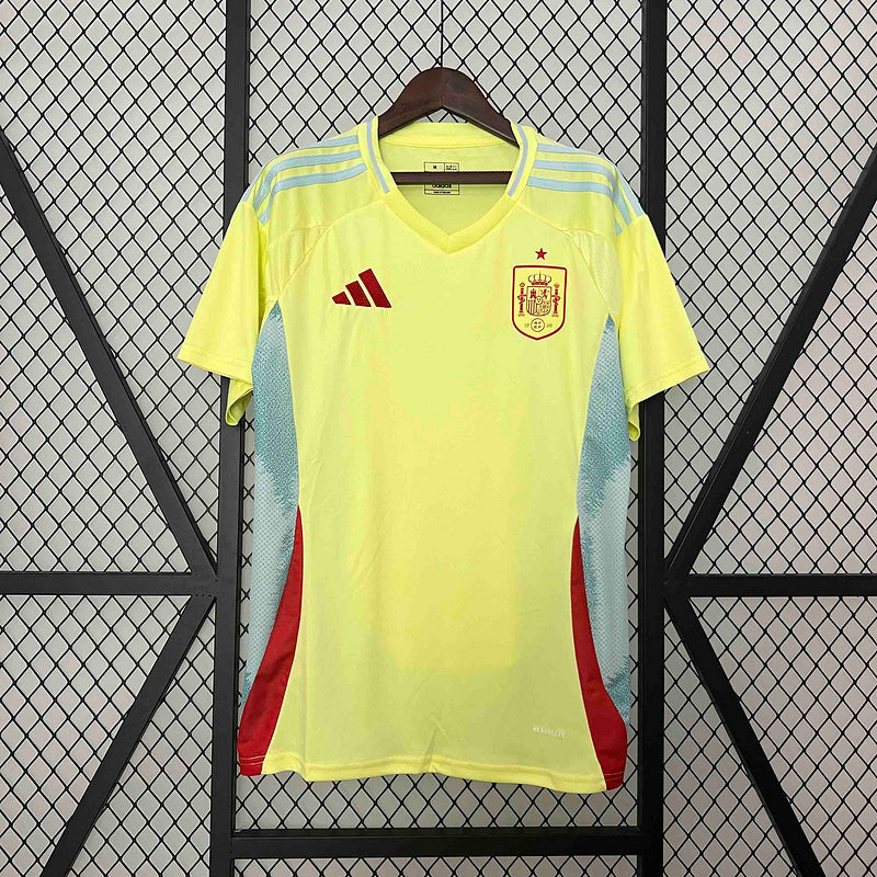 Spain Away Jersey 2024 - CalcioVivo