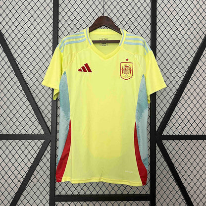 Spain Away Jersey 2024 - CalcioVivo