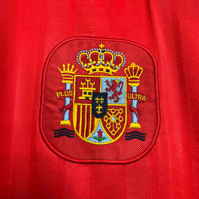 Spain Home Jersey 1994 Retro - CalcioVivo