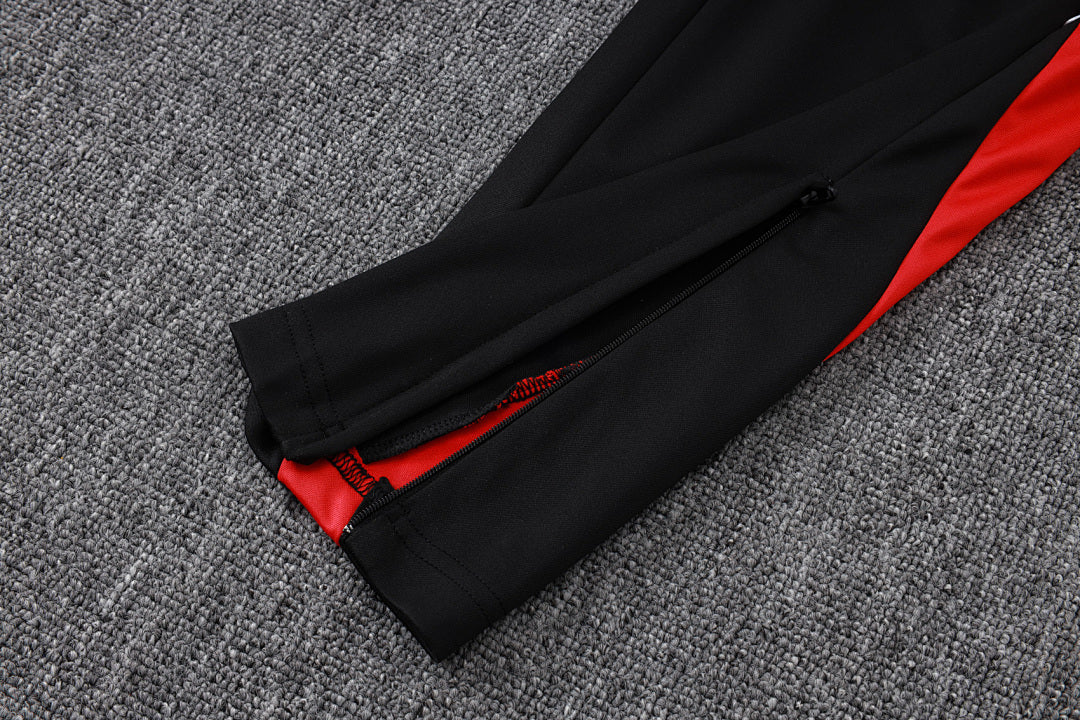 Flamengo Red/Black Tracksuit Half-Zip 25/26