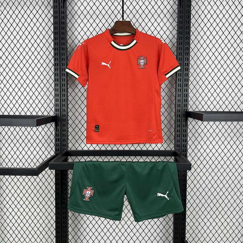 Portugal Home 2025 Kit Kids