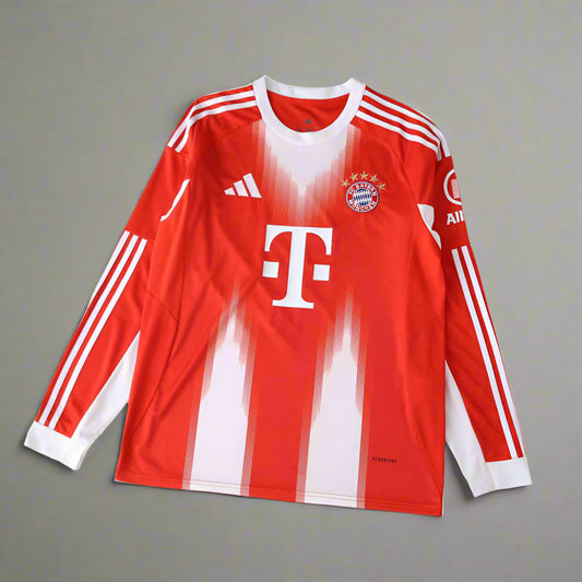 Bayern Munich Home Jersey Long Sleeve 25/26