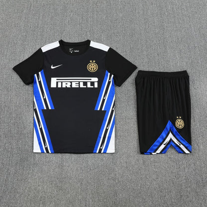 Kit Shirt + Shorts Inter Milan Black Training 25/26