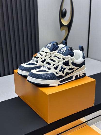 Louis Vuitton Skate Sneakers Blue/White