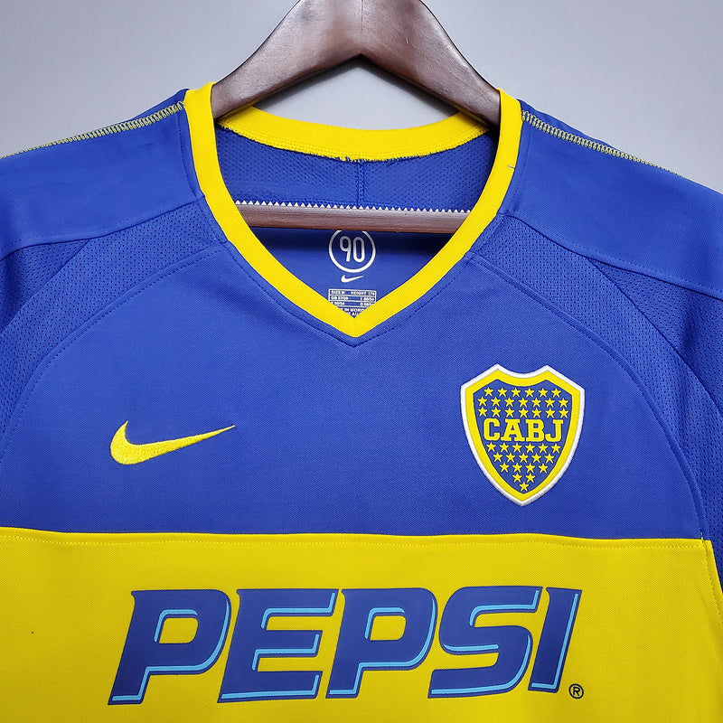 Boca Juniors Home Jersey 03/04 Retro