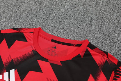 Kit Shirt + Shorts Manchester United Training Red/Black 25/26