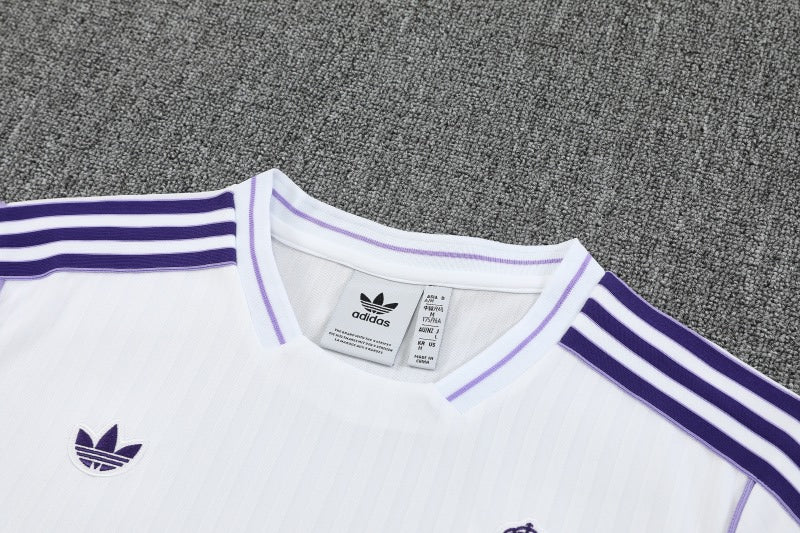 Kit Shirt + Shorts Manchester United Training Purple/White 25/26