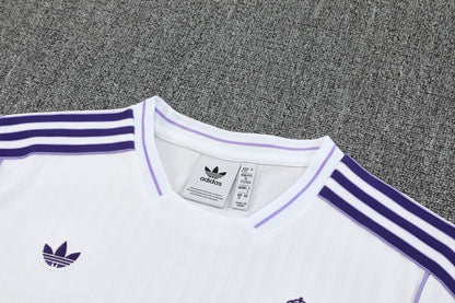 Kit Shirt + Shorts Manchester United Training Purple/White 25/26