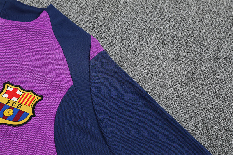 Tracksuit Barcelona Purple/Dark Blue Training 25/26