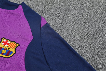 Tracksuit Barcelona Purple/Dark Blue Training 25/26