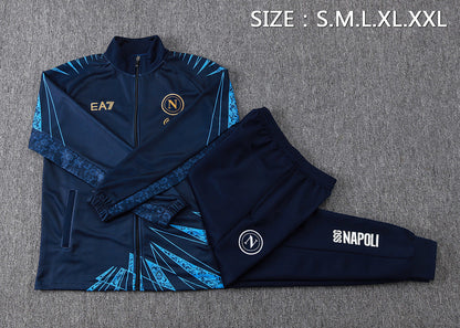 Napoli Dark Blue Tracksuit Full-Zip 25/26