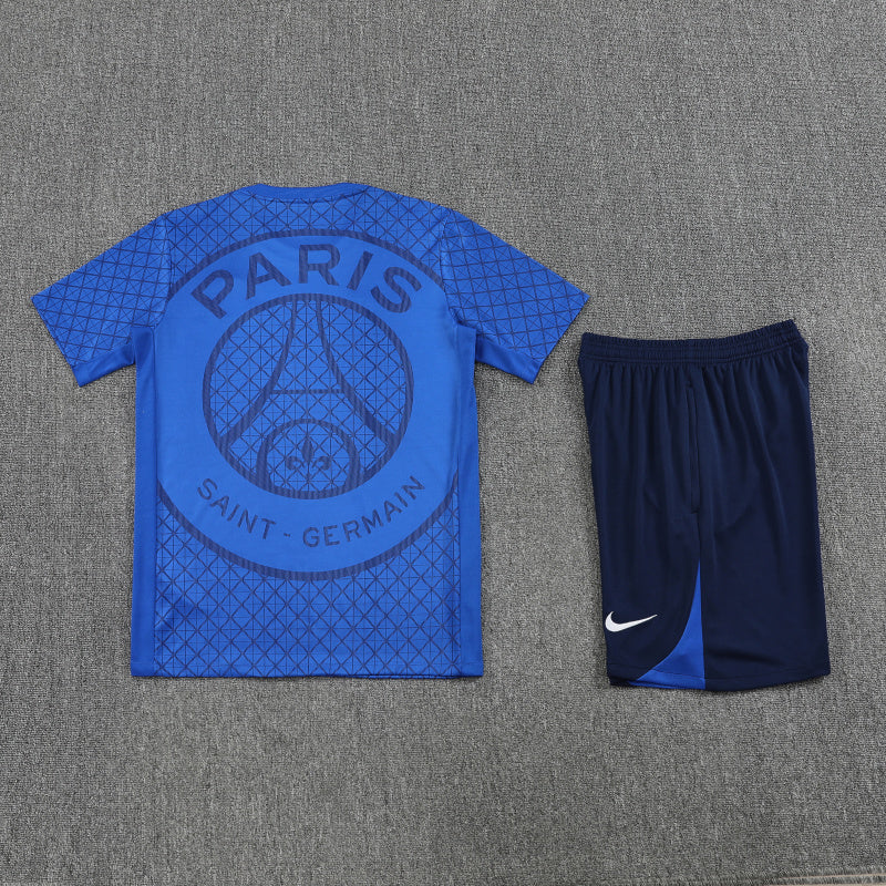 Kit Shirt + Shorts PSG Training Blue 25/26