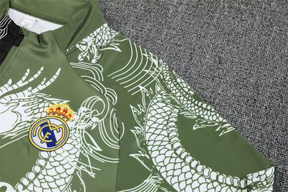 Tracksuit Real Madrid Dragon Green/Black Training 25/26