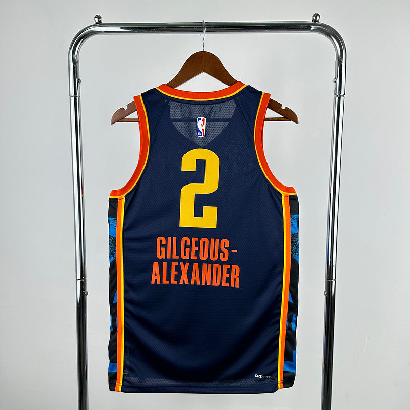 Oklahoma City Thunder City Edition 24/25 NBA Jersey