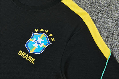 Completino Manica Corta Brasile 2026 Uomo | Kit Allenamento - CalcioVivo