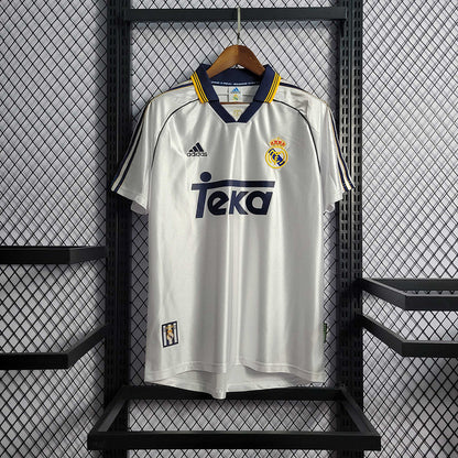 Real Madrid Home Jersey 98/00 Retro - CalcioVivo