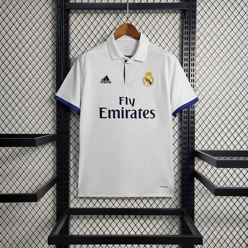 Real Madrid Home Jersey 16/17 Retro - CalcioVivo