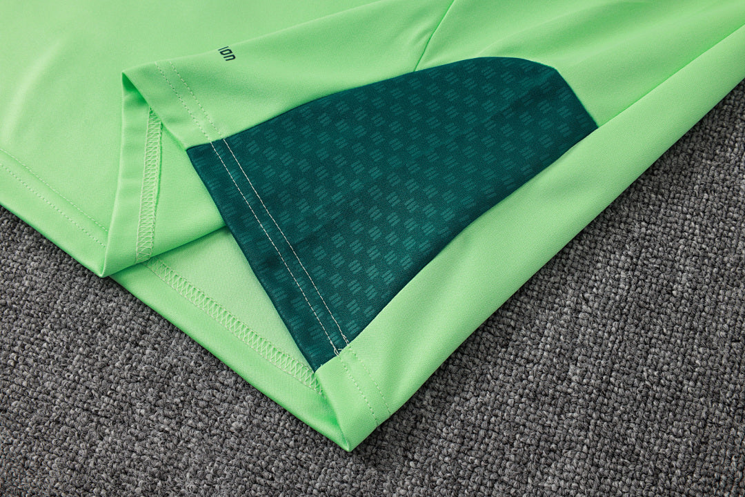 Tuta Messico Verde Half-Zip Uomo 2026 | Tuta da Calcio - CalcioVivo