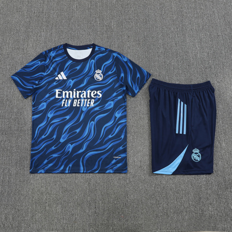 Kit Shirt + Shorts Real Madrid Blue Training 25/26