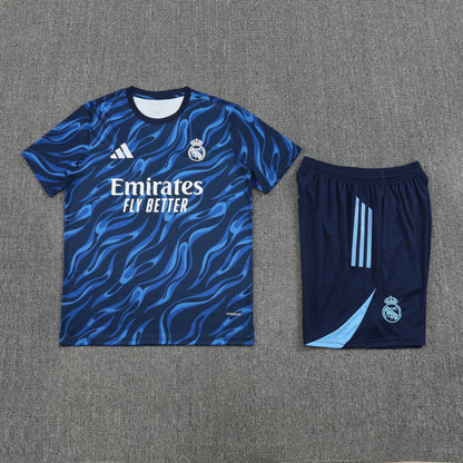 Kit Shirt + Shorts Real Madrid Blue Training 25/26