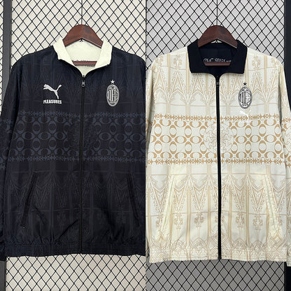 Milan x Pleasures Windbreaker Reversible - CalcioVivo