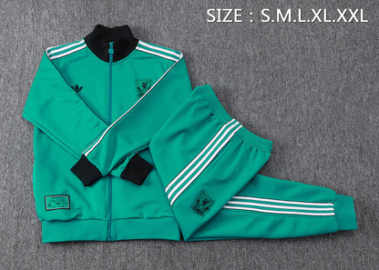 Liverpool Green Tracksuit Full-Zip 25/26