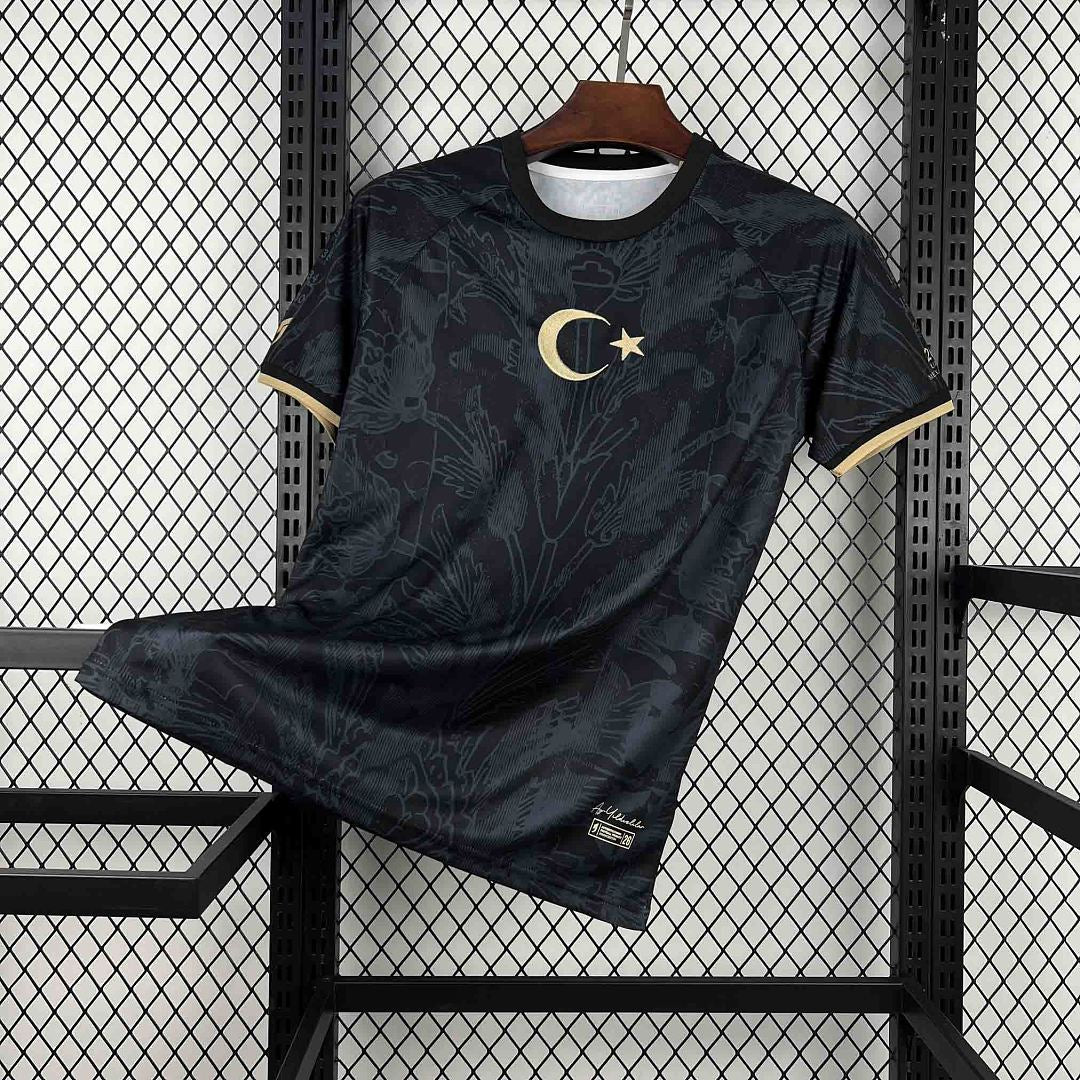 Maglia Turchia Heritage 2026 Nera | Maglia da Calcio - CalcioVivo