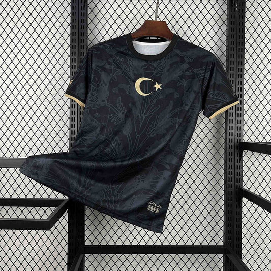 Maglia Turchia Heritage 2026 Nera | Maglia da Calcio - CalcioVivo