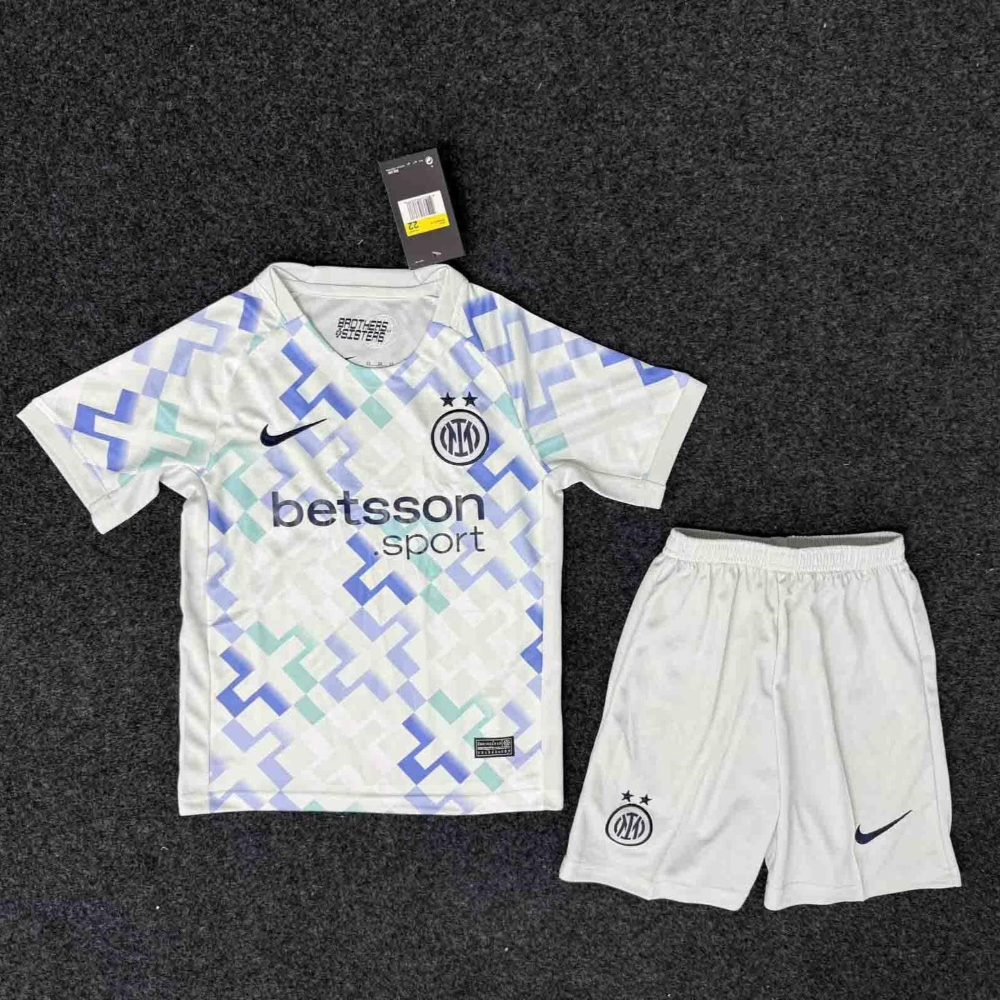 Inter Milan Away 25/26 Kit Kids